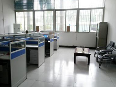 設(shè)計部辦公室一角