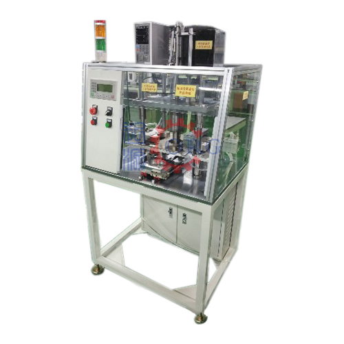 PSC馬達鐵芯卷曲壓入機